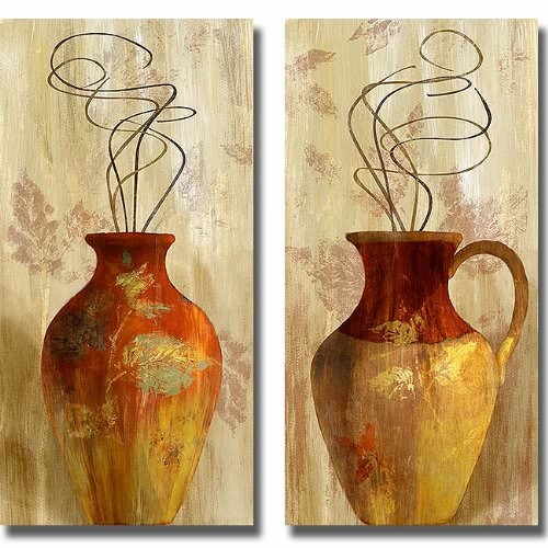 Artistic Home Gallery 1224A161SG Fall Vessel I & II by Lanie Loreth Pr