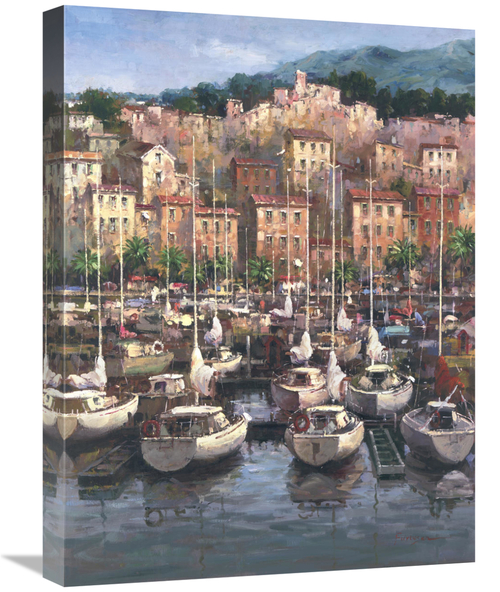 Global Gallery GCS-115987-1824-142 18 x 24 in. Bayside Harbor I Art Pr