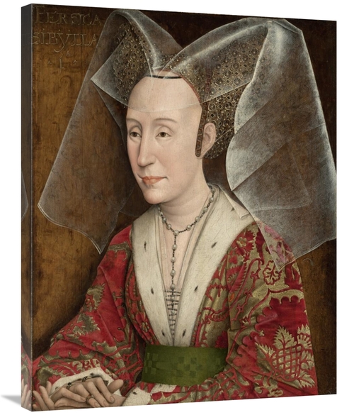 Global Gallery GCS-460067-2835-142 28 x 35 in. Portrait of Isabella of