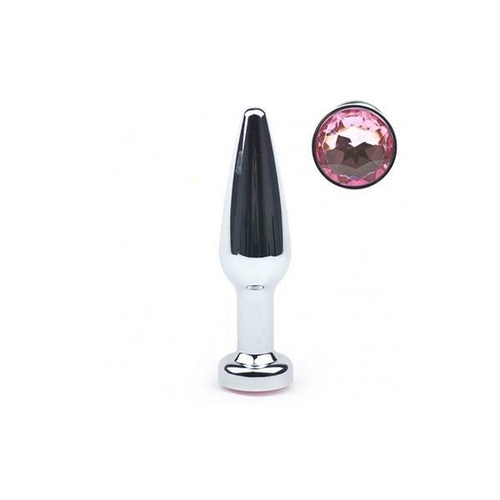 Metal Butt Plug Iii Pink