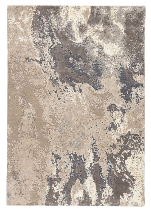 Vibe by Jaipur Living RUG146619 Aegean Abstract Gray & Beige Area Rug 