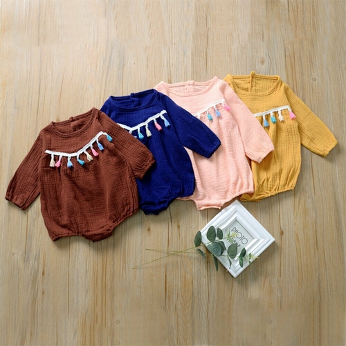 Autumn Winter Bodysuits Infant Baby Kid