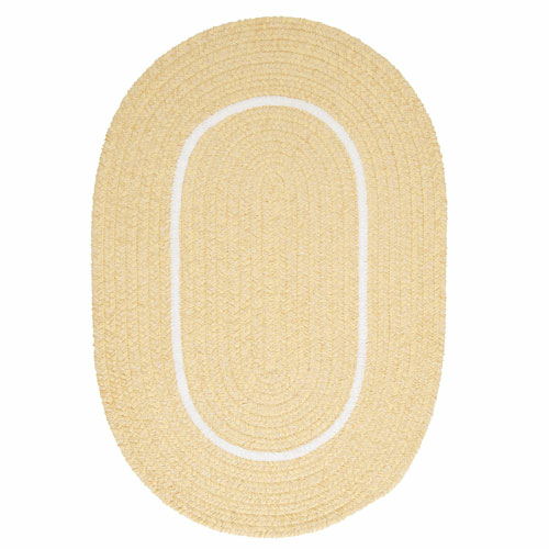 Colonial Mills Rug SL35R084X108 Silhouette - Pale Banana 7 ft. x 9 ft.