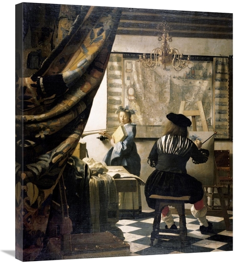 Global Gallery GCS-281419-30-142 30 in. The Artists Studio Art Print -