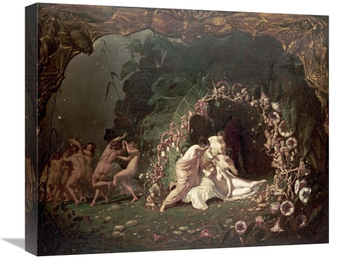 Global Gallery GCS-266143-22-142 22 in. Titania Sleeping Art Print - R