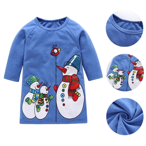 Toddler Baby Kids Girls Christmas Xmas Cartoon