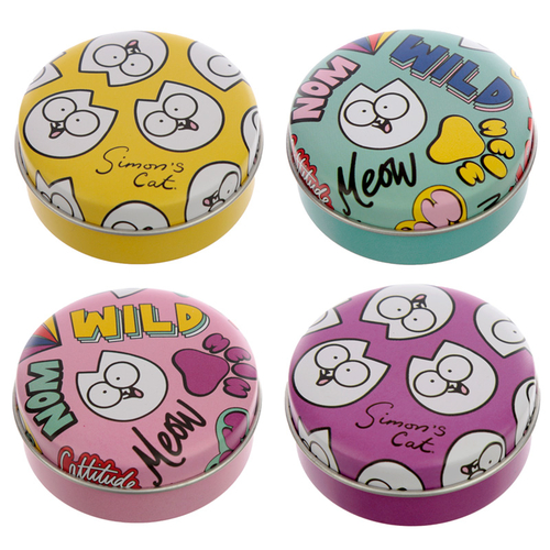 Fun Lip Balm in a Tin - Simon's Cat Pawsome