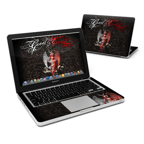 DecalGirl MBP13-GOODANDEVIL Apple MacBook Pro 13 in. Skin - Good & Evi