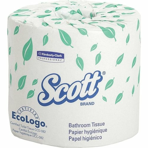 Kimberly-Clark 04460 CPC 2 ply Standard Roll Bathroom Tissue, Whit