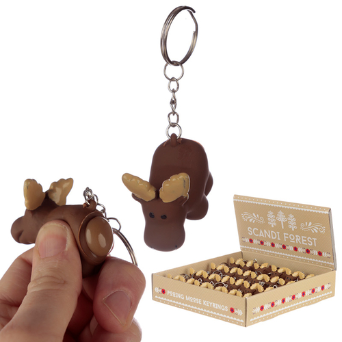 Fun Collectable Pooping Moose Keyring