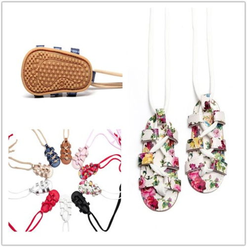 Hongteya PU Leather Summer Baby Girls sandals Flat