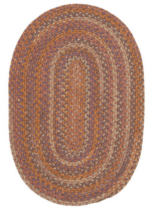 Colonial Mills Rug RU70R096X132 Rustica - Audubon Russet 8 ft. x11 ft.