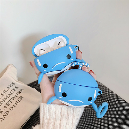 Whale AirPods Pro Cute Animal Headphone Case Soft