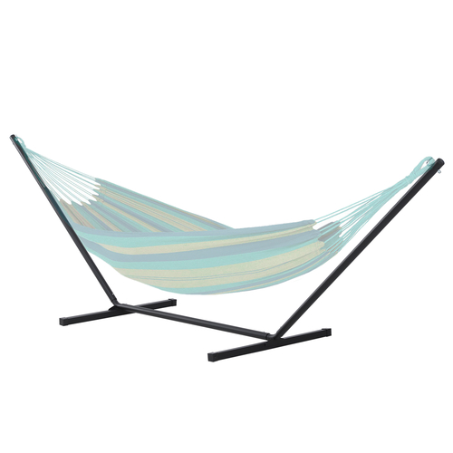 Outsunny Hammock Stand Straight Pole Simple Set Up