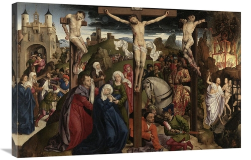 Global Gallery GCS-456164-2436-142 24 x 36 in. The Crucifixion Art Pri