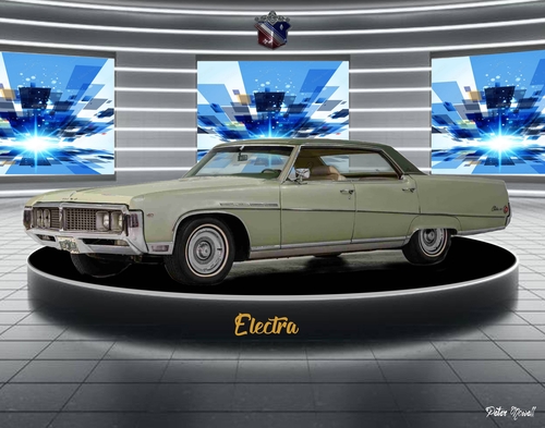 1969 Buick Electra Mouse Pad Classic Luxury Car