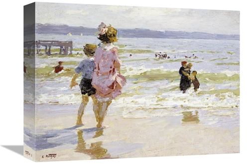 Global Gallery GCS-268407-16-142 16 in. At the Seashore Art Print - Ed
