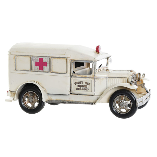 Vehicle DKD Home Decor S3024299 Ambulance 33 x 14 x 15 cm Vintage