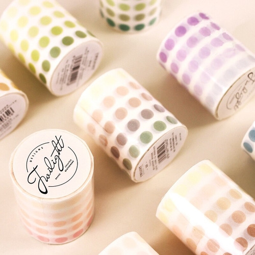 52mm*5m Cute Round Wide Washi Tape Stickers