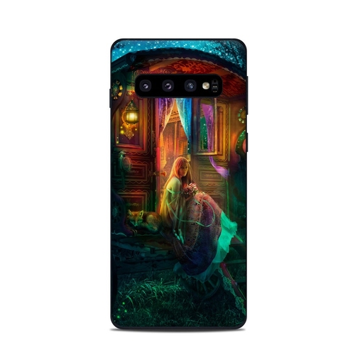 DecalGirl SGS10-GFIREFLY Samsung Galaxy S10 Skin - Gypsy Firefly