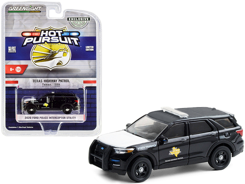 2020 Ford Police Interceptor Utility \Texas Highway Patrol\" Black