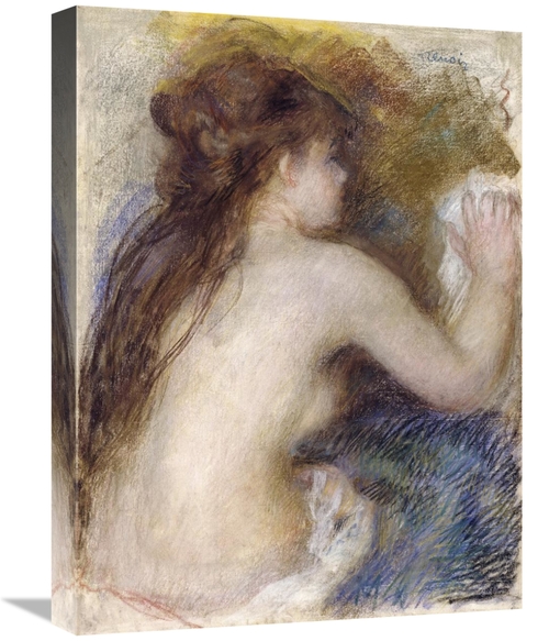 Global Gallery GCS-267130-22-142 22 in. Nude Back of a Woman Art Print