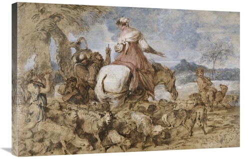 Global Gallery GCS-456084-2436-142 24 x 36 in. Pastoral Journey Art Pr