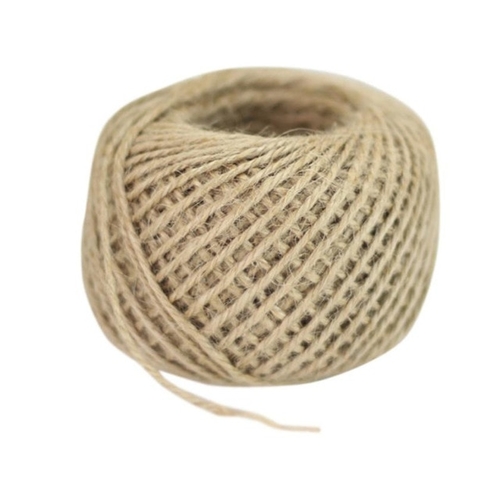 50M Natural Brown Jute String Line Classic Party