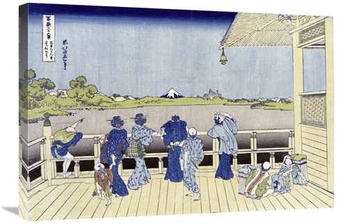 Global Gallery GCS-266568-30-142 30 in. Sazai Hall of Five-Hundred-Rak