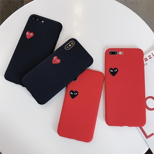 Love Heart Silicone iPhone Case