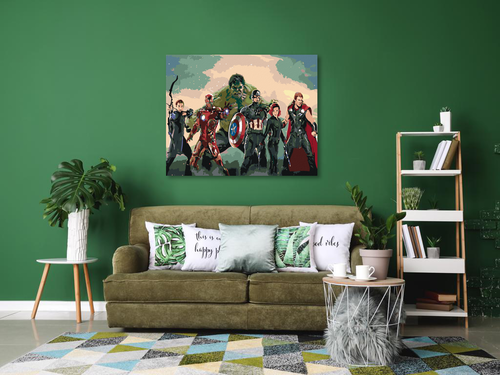 Paint by Numbers - AVENGERS ASSEMBLE