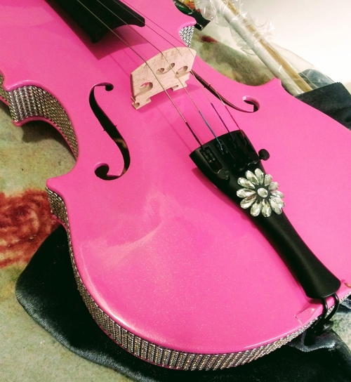Rozanna's ROCK STAR PINK GLAM VIOLIN OUTFIT