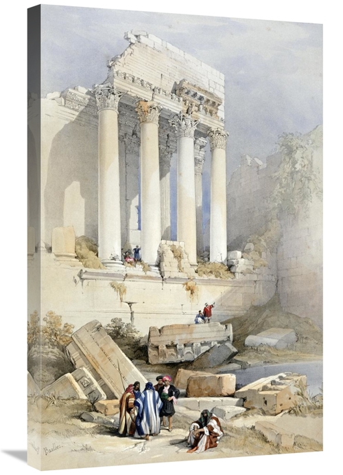 Global Gallery GCS-268466-30-142 30 in. The Western Portico, Baalb