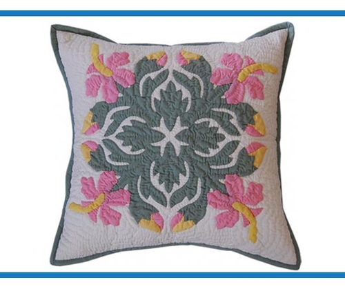 18″ Pillow Slip – MC Pink Hibiscus