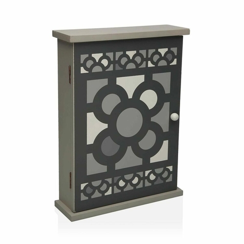 Decorative box Versa Urbana Keys MDF Wood (6,5 x 26 x 20 cm)