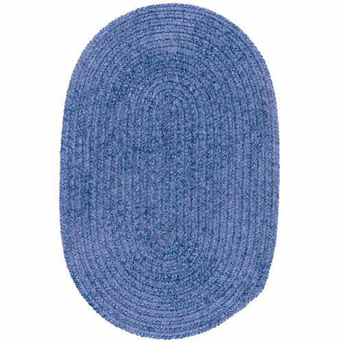 Colonial Mills Rug S501R084X108 Spring Meadow - Petal Blue 7 ft. x 9 f