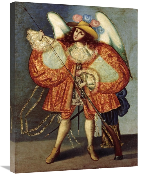 Global Gallery GCS-268617-30-142 30 in. Arcangel Con Arcabuz Art Print