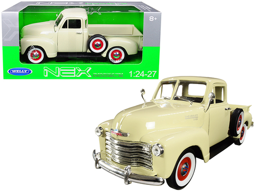 1953 Chevrolet 3100 Pickup Truck Cream 1/24-1/27 Diecast Model Car by