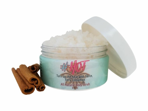 Body Scrub,Body Scrubs All Natural,Salt Scrub,Cinnamon Scrub