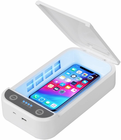 UV Phone Sanitizer Portable UVC Lights Disinfection Box 