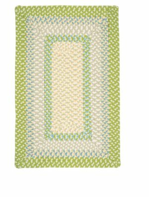 Colonial Mills Rug MG69R060X096R Montego - Lime Twist 5 ft. x 8 ft. Br