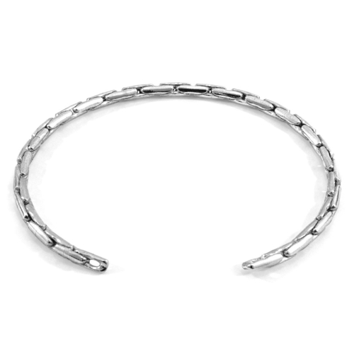 Mizzen Sail Silver Chain Bangle