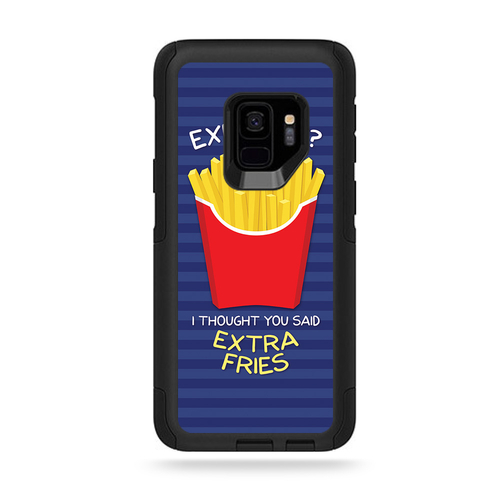 MightySkins OTCSGS9-extra fries Skin for Otterbox Commuter Samsung Gal