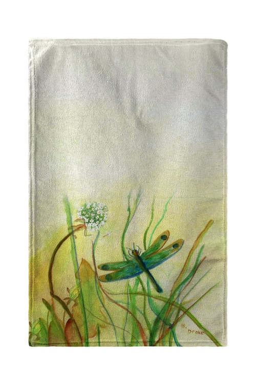 Betsy Drake BT187 30 x 50 in. Betsys Dragonfly Beach Towel