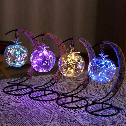 Crescent Moon Fairy Light Lantern