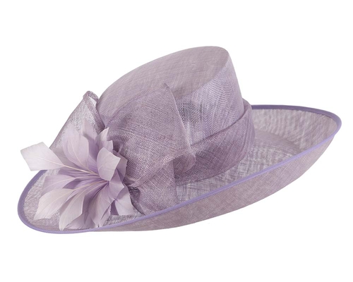 Large Lilac Ladies Fashion Racing Hat