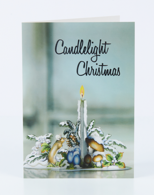 Ducklingcards 3D Greeting Cards - Decoration White and Silver