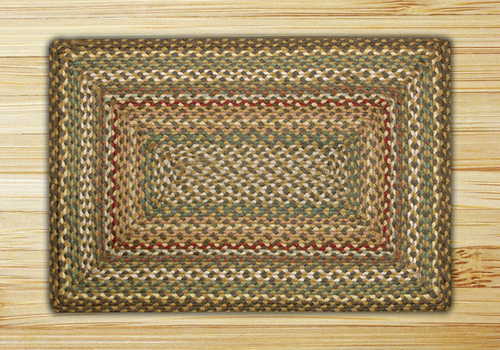 Earth Rugs 27-051 Fir Tonal Rectangle Rug