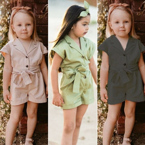 England Style Kids Baby Girls Clothes Sets Bowknot