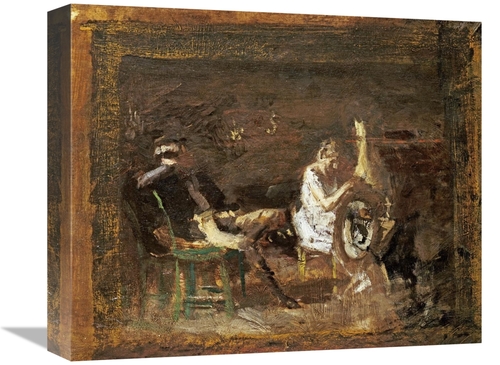 Global Gallery GCS-267951-16-142 16 in. Study for Courtship Art Print 